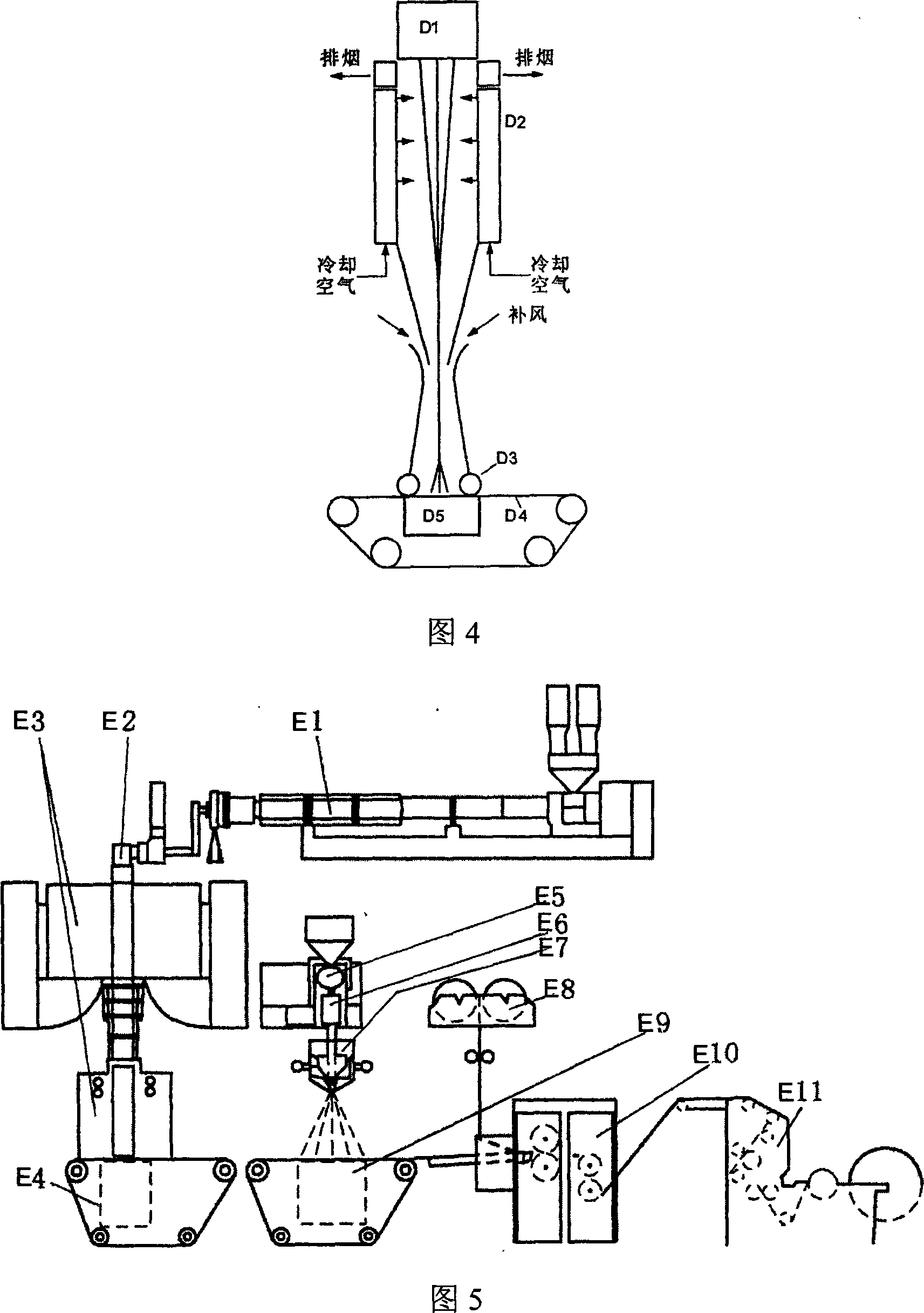 Full-degradation lactic acid polymer spun-bonded continuous yarn non-woven fabrics and preparation method thereof