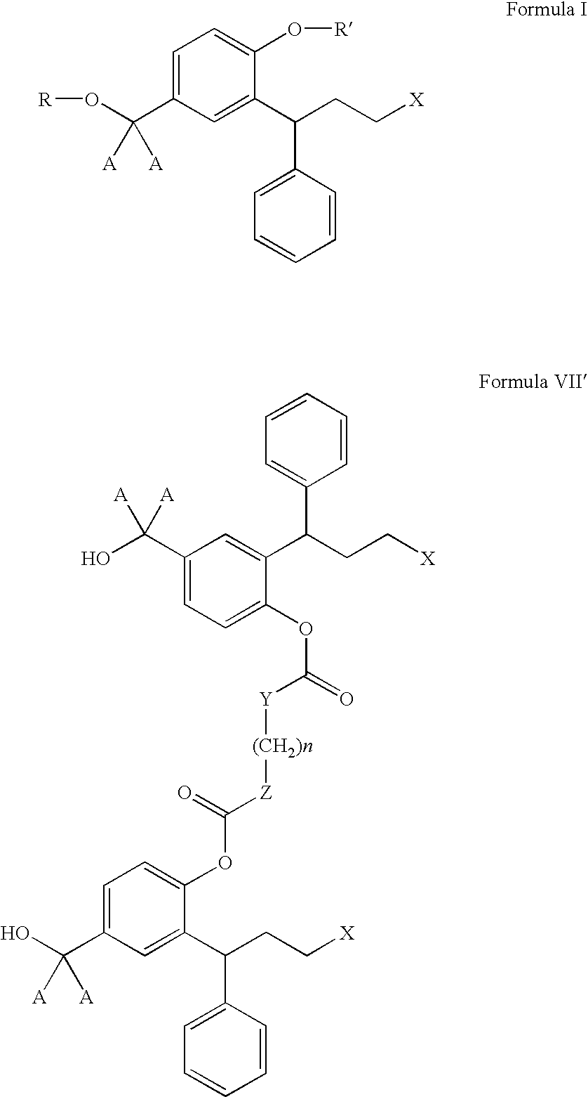 Derivatives of 3,3-diphenylpropylamines