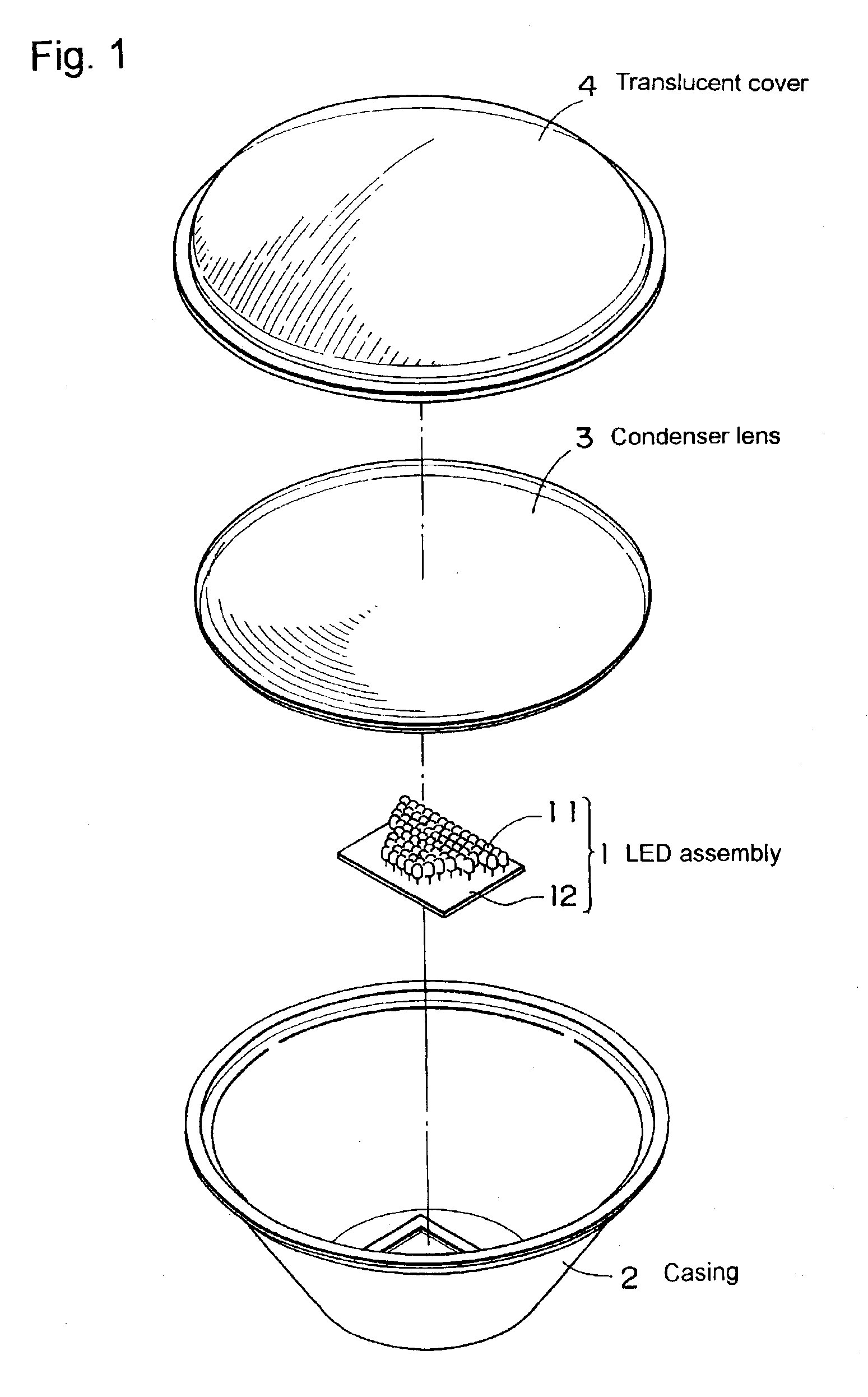 Led indicator lamp