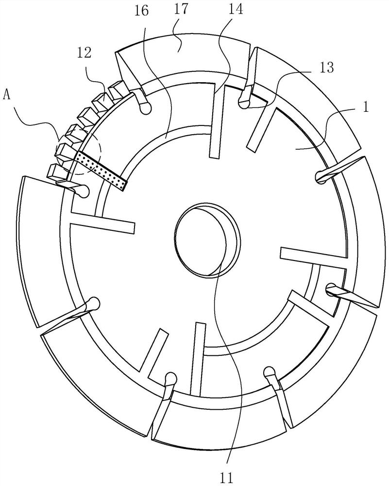 Sintered diamond circular saw blade machining process