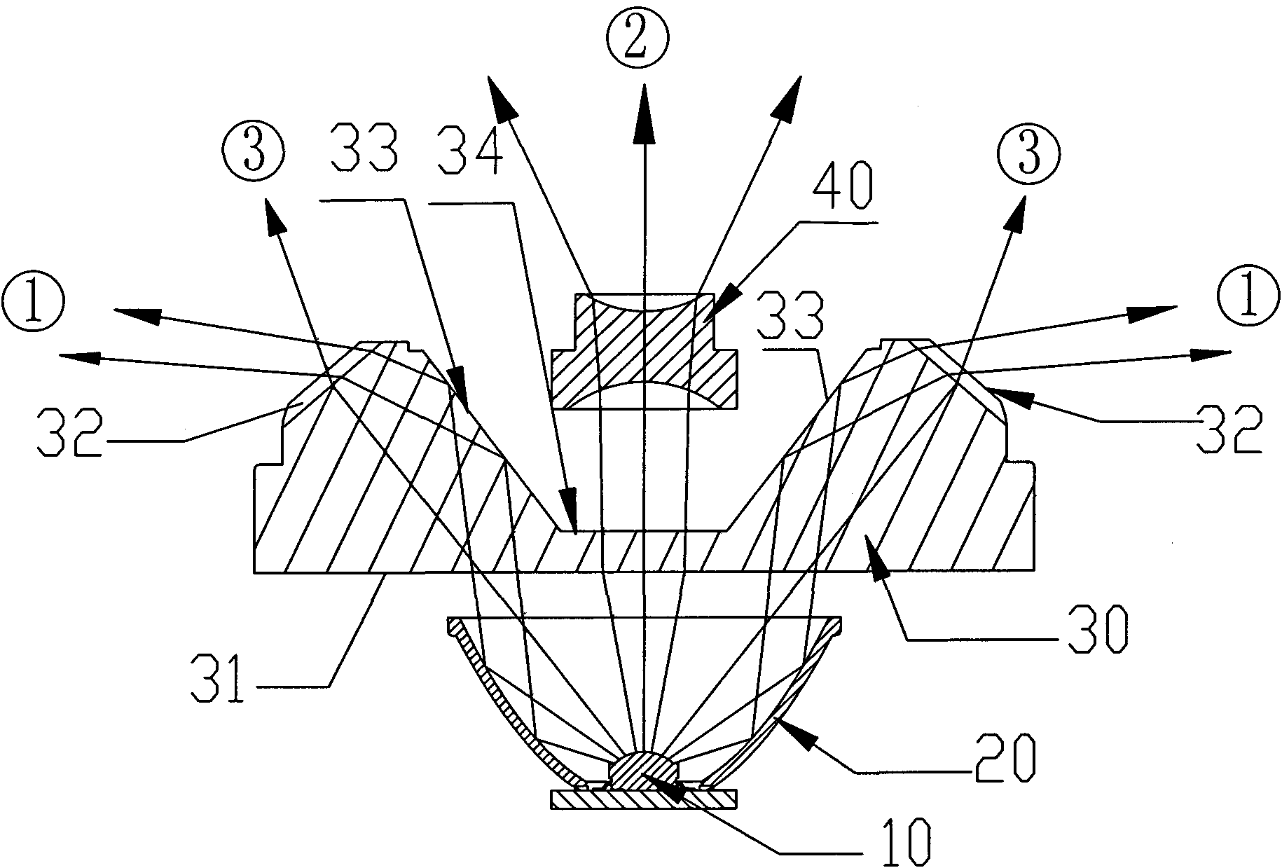 Airport taxiway sidelight