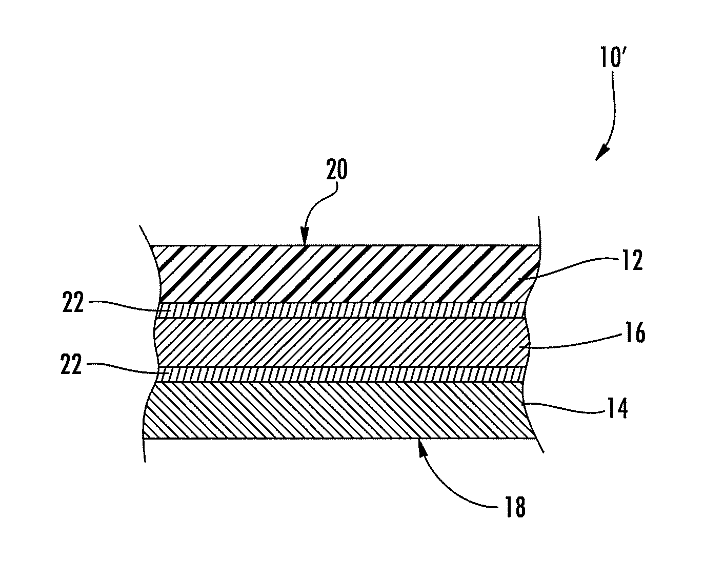 Multilayer Film Having an Active Oxygen Barrier Layer With Radiation Enhanced Active Barrier Properties