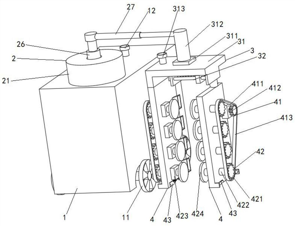 An adaptive surface cleaning robot