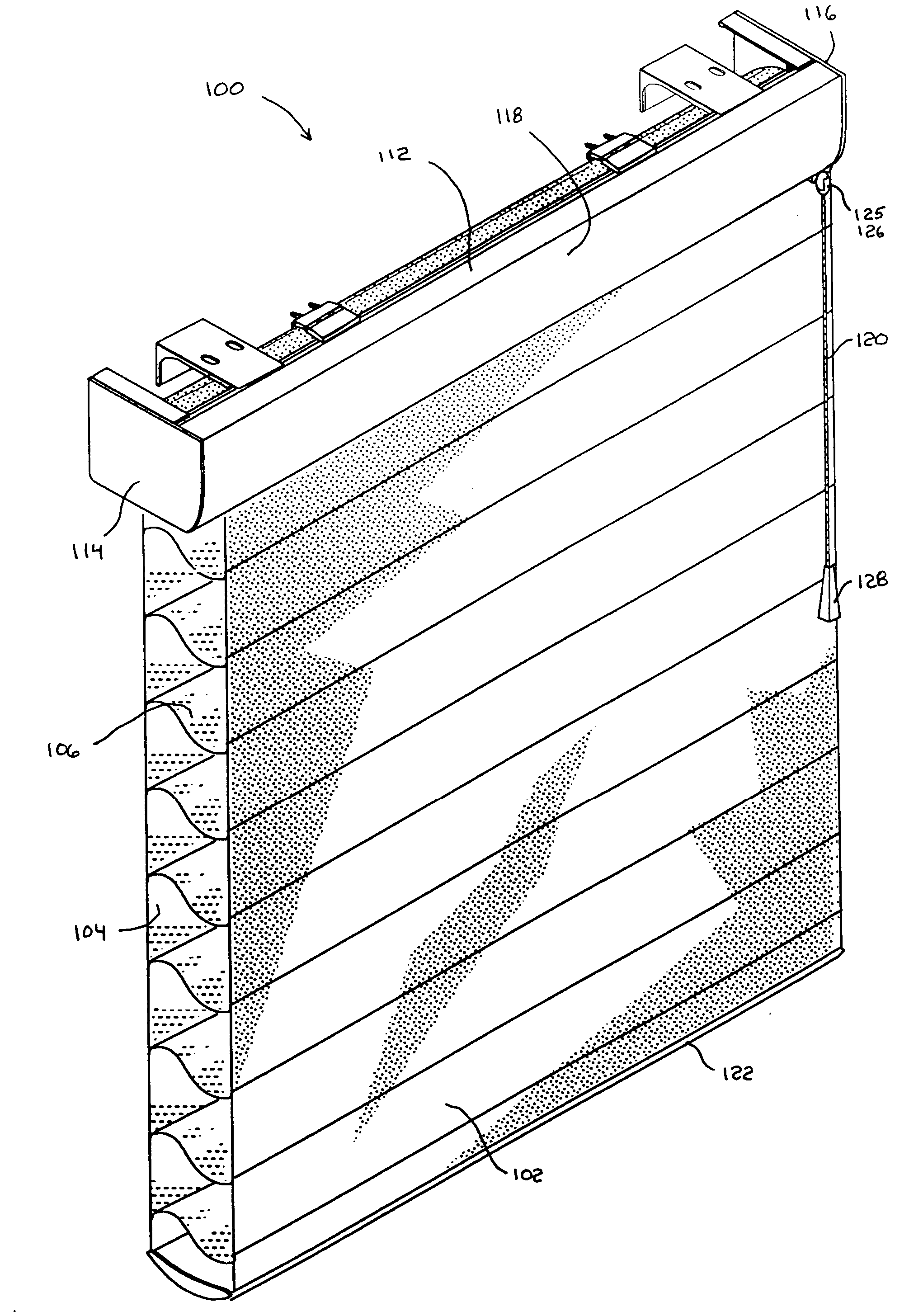 Control system for architectural coverings with reversible drive and single operating element