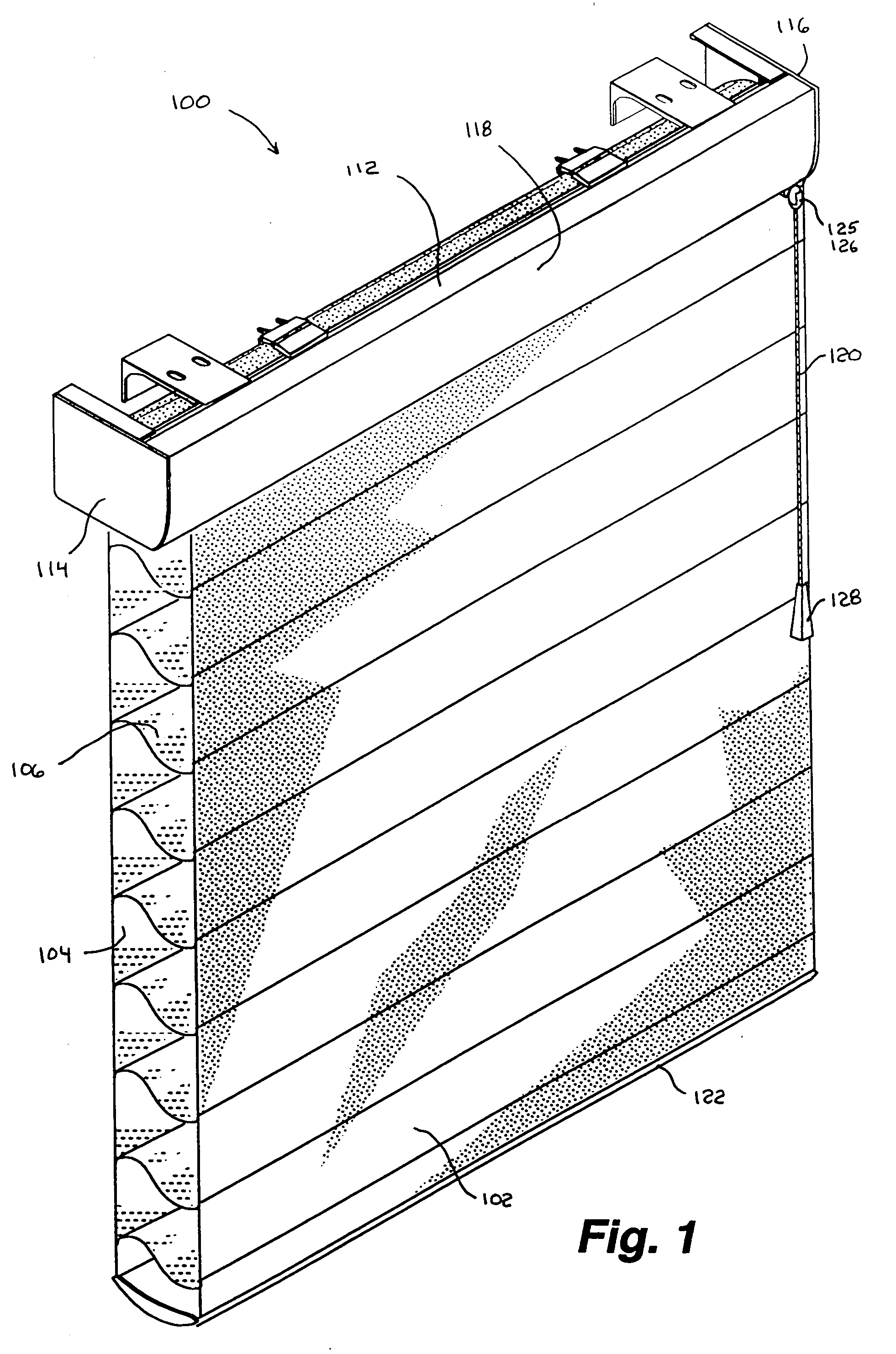 Control system for architectural coverings with reversible drive and single operating element