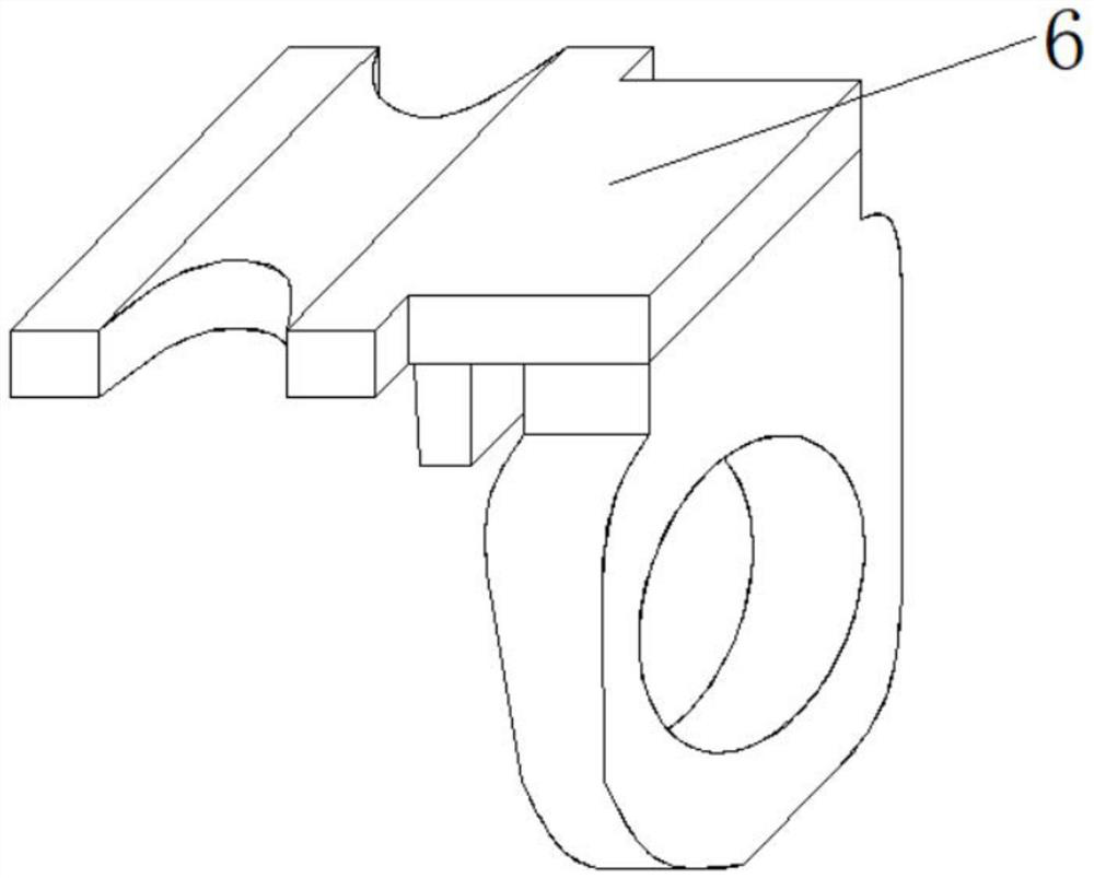 A submersible electric pump automatic coupling device