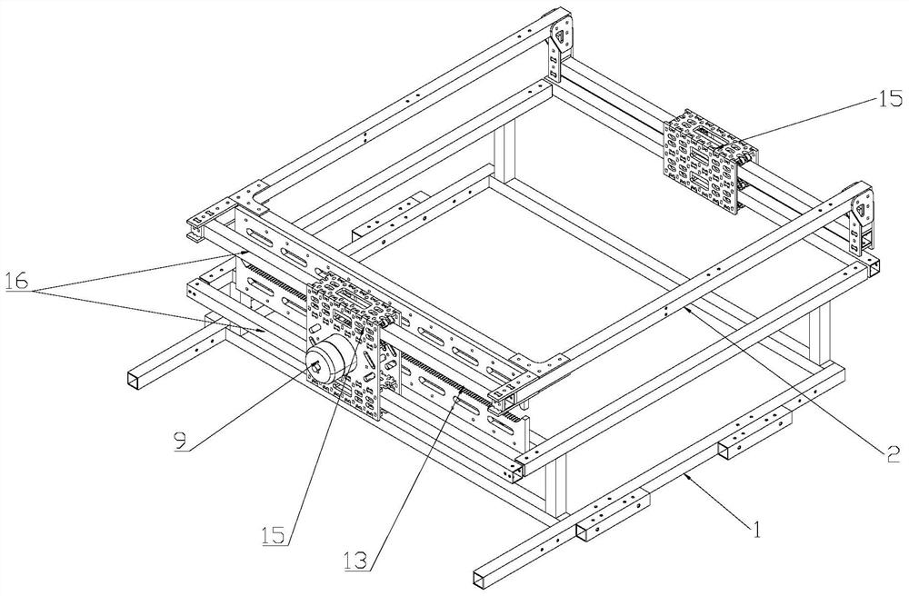 Multi-point clamping device and robot for picking up articles