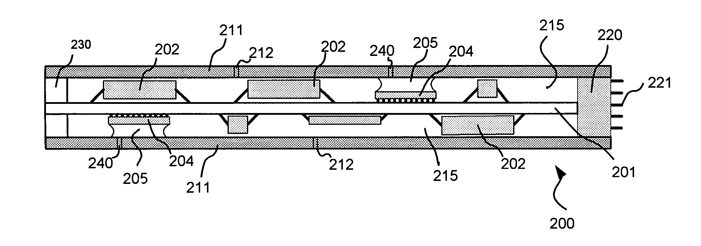 Environmentally tuned circuit card assembly and method for manufacturing the same