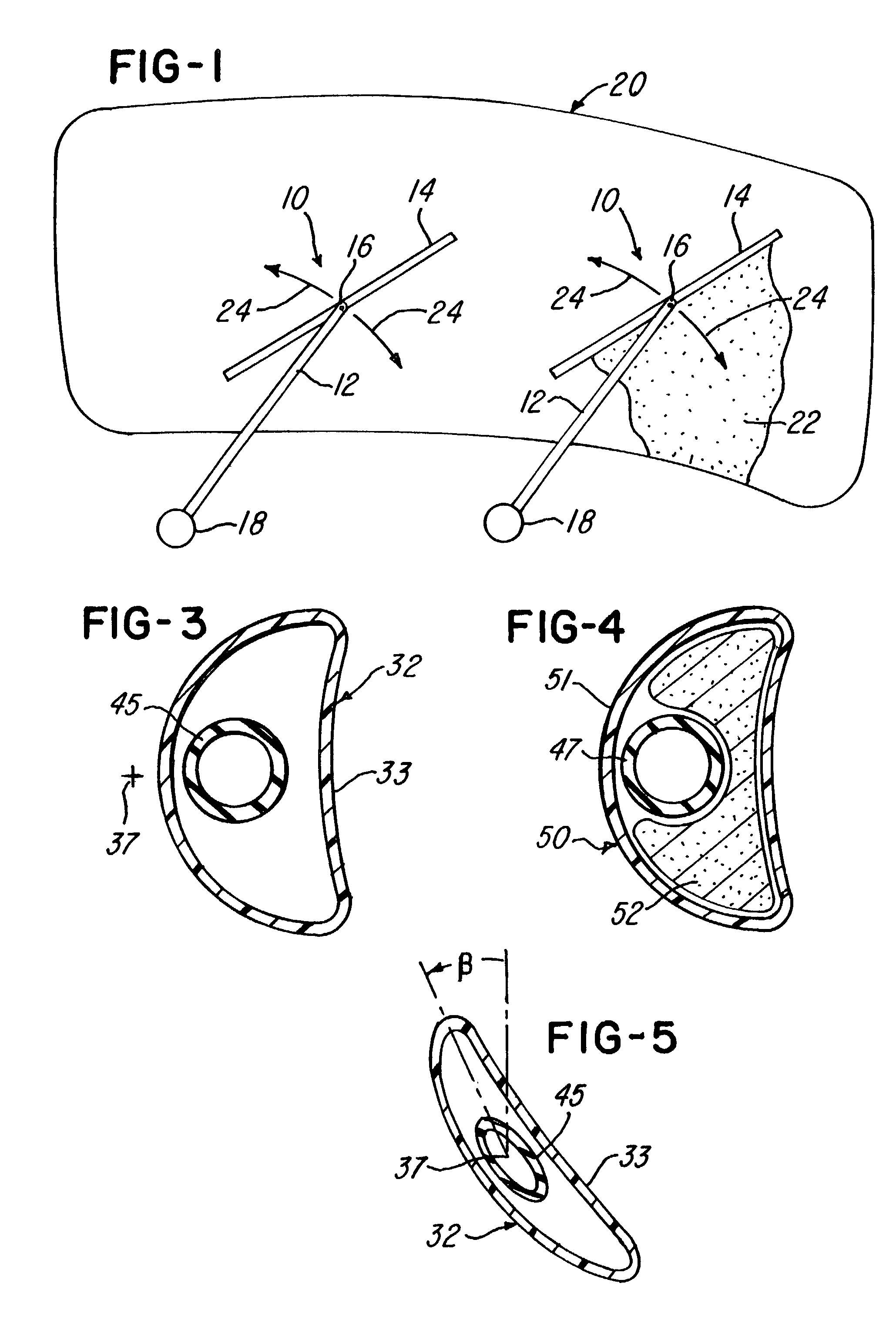 Windshield wiper system with tubular member plus internal hose