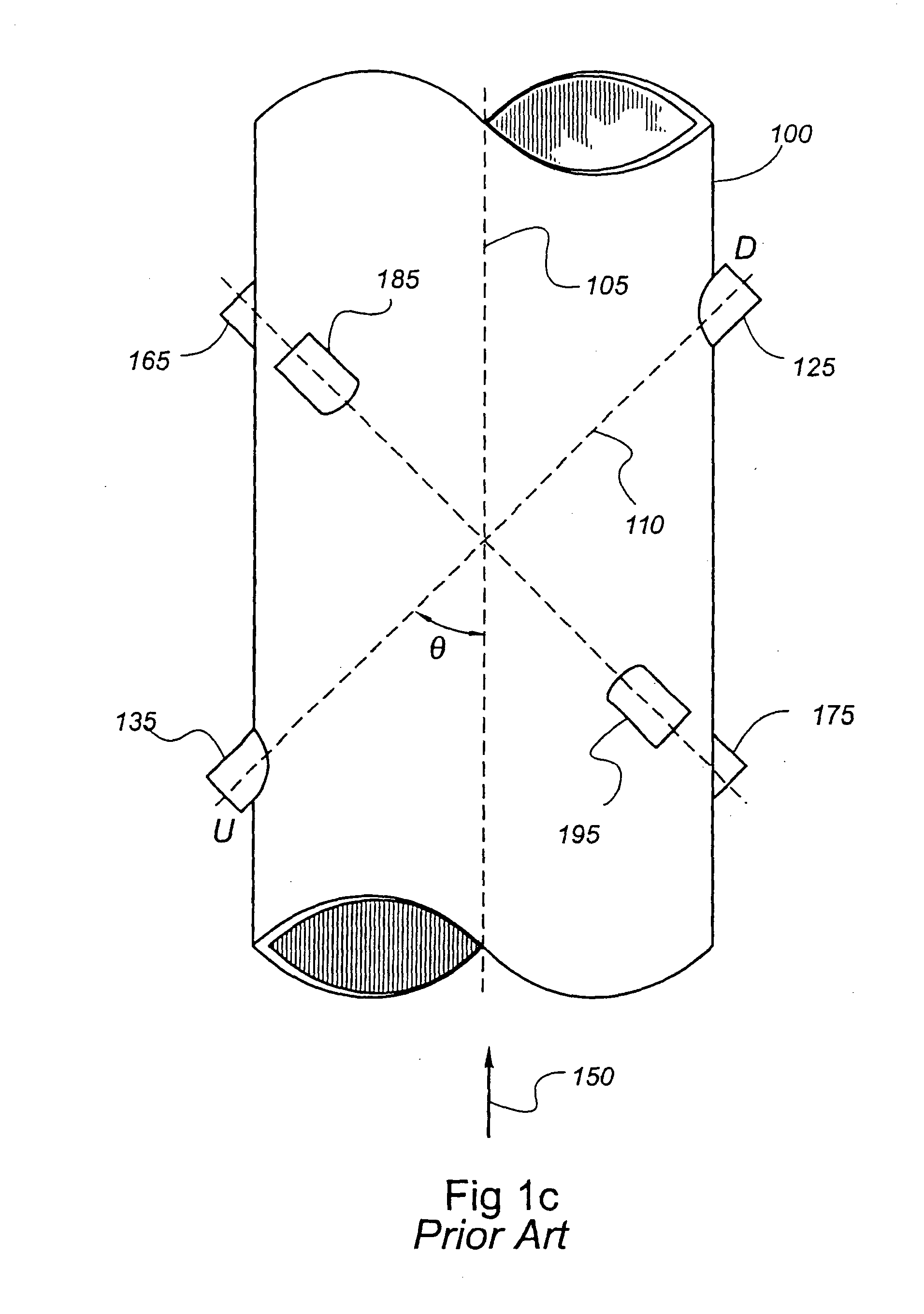 Self-tuning ultrasonic meter