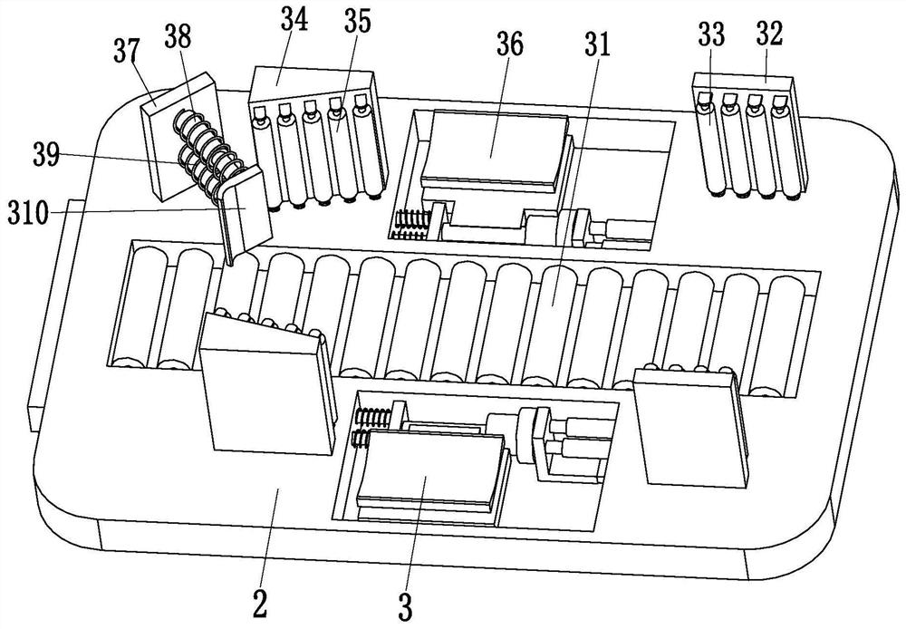 A horizontal bloodletting bed for pig slaughter