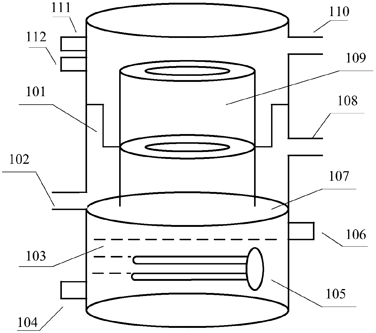 Rock core oil cleaning instrument