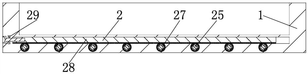 Steel pipe nondestructive testing fixing device