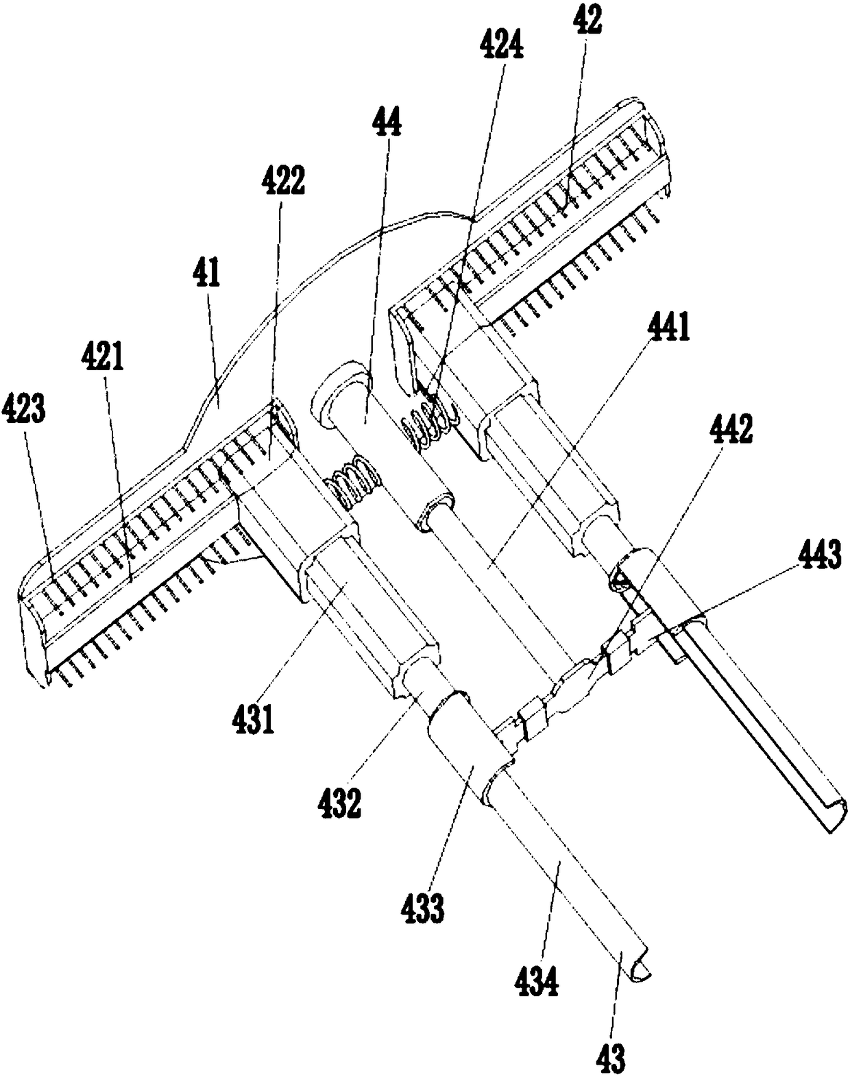 Intelligent paper inserting robot