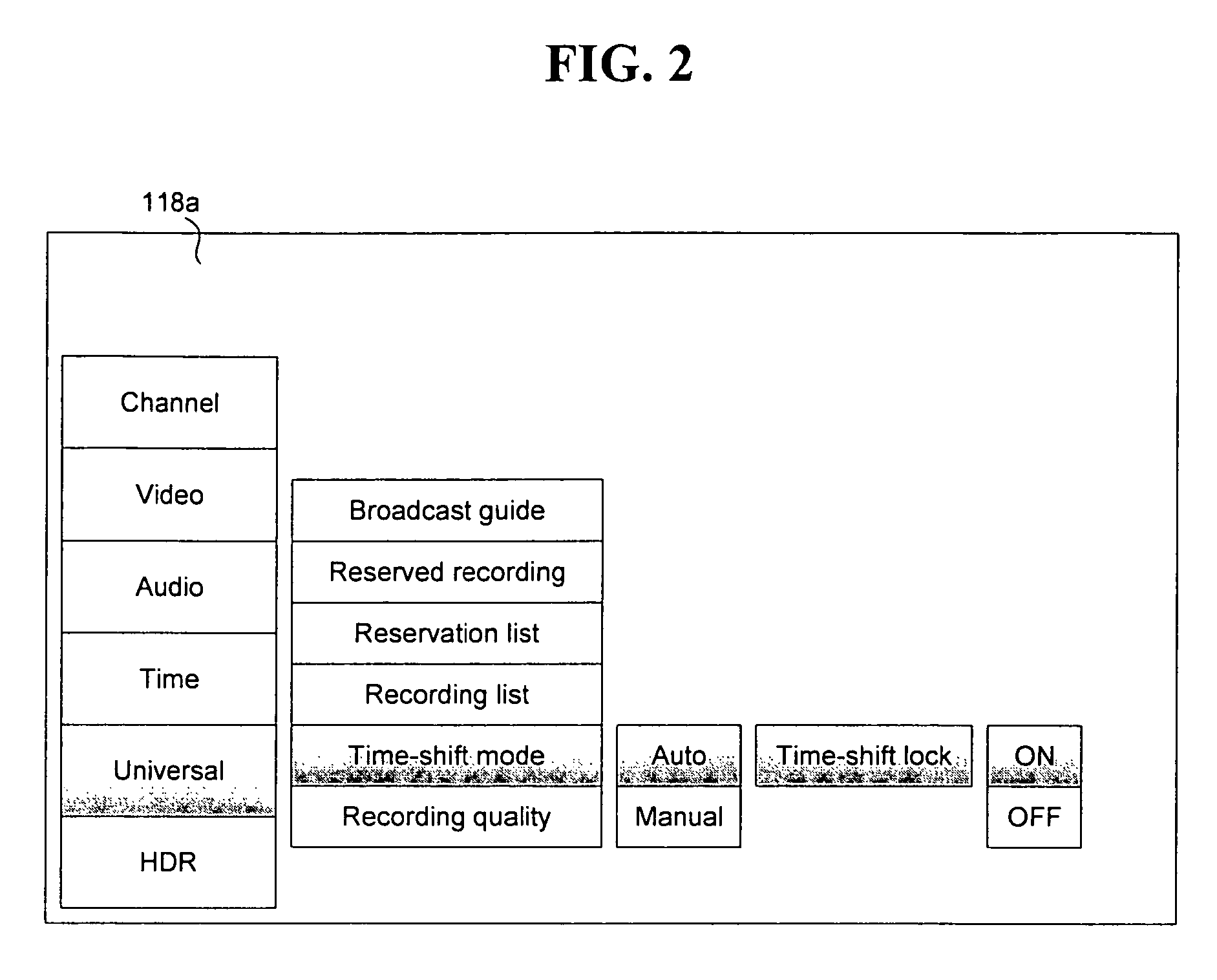 Method of performing time-shift function and television receiver using the same