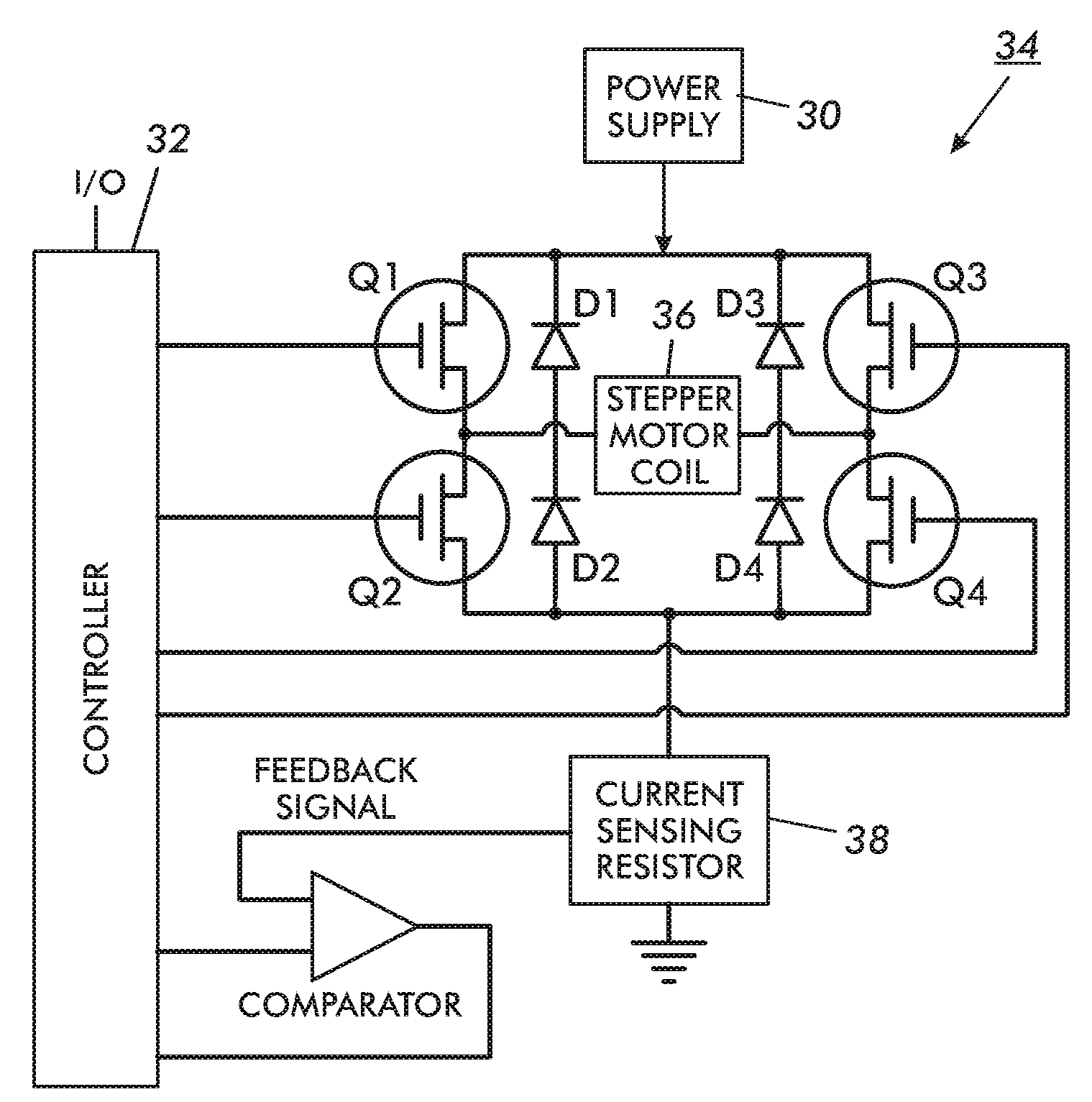 Dual mode stepper motor