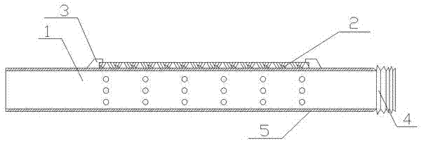 Anti-sand screen pipe for deep well