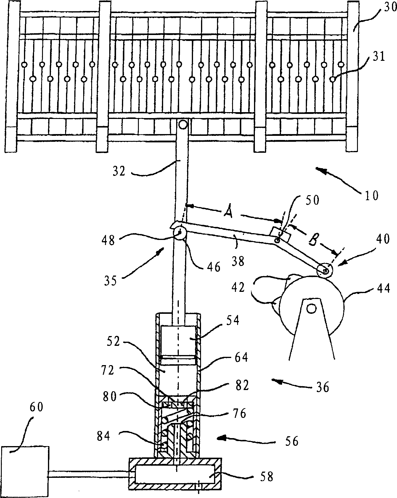 Thread control device for a textile machine in particular for a shedding device