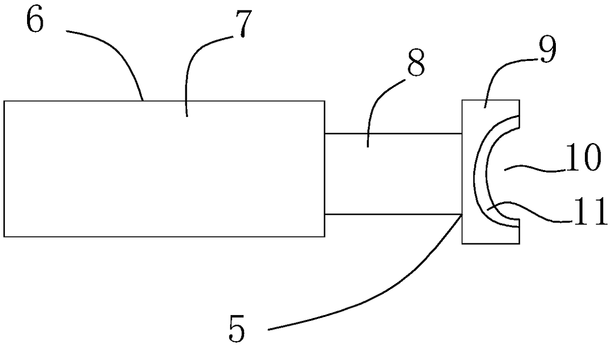 Steel pipe end face polishing machine