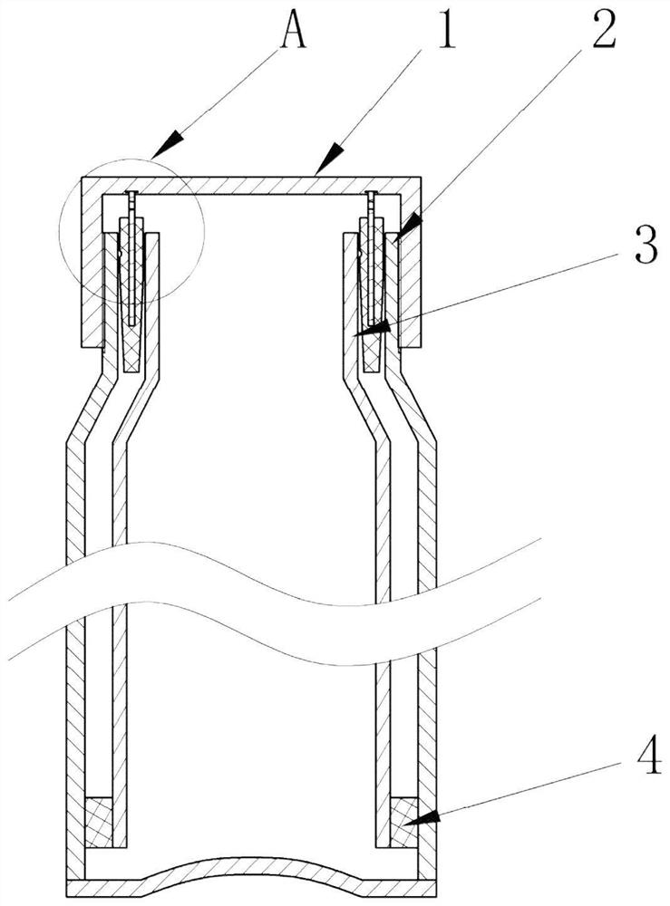 Preparation method of liquid medicament of total saponins of lilies, and loading bottle thereof