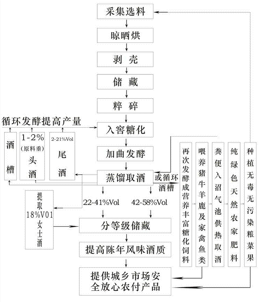 Method for brewing wine by using wild fruits in mountain forest