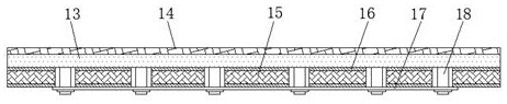 Building assembly type load-bearing double-row-hole concrete shear wall structure anti-seismic wallboard