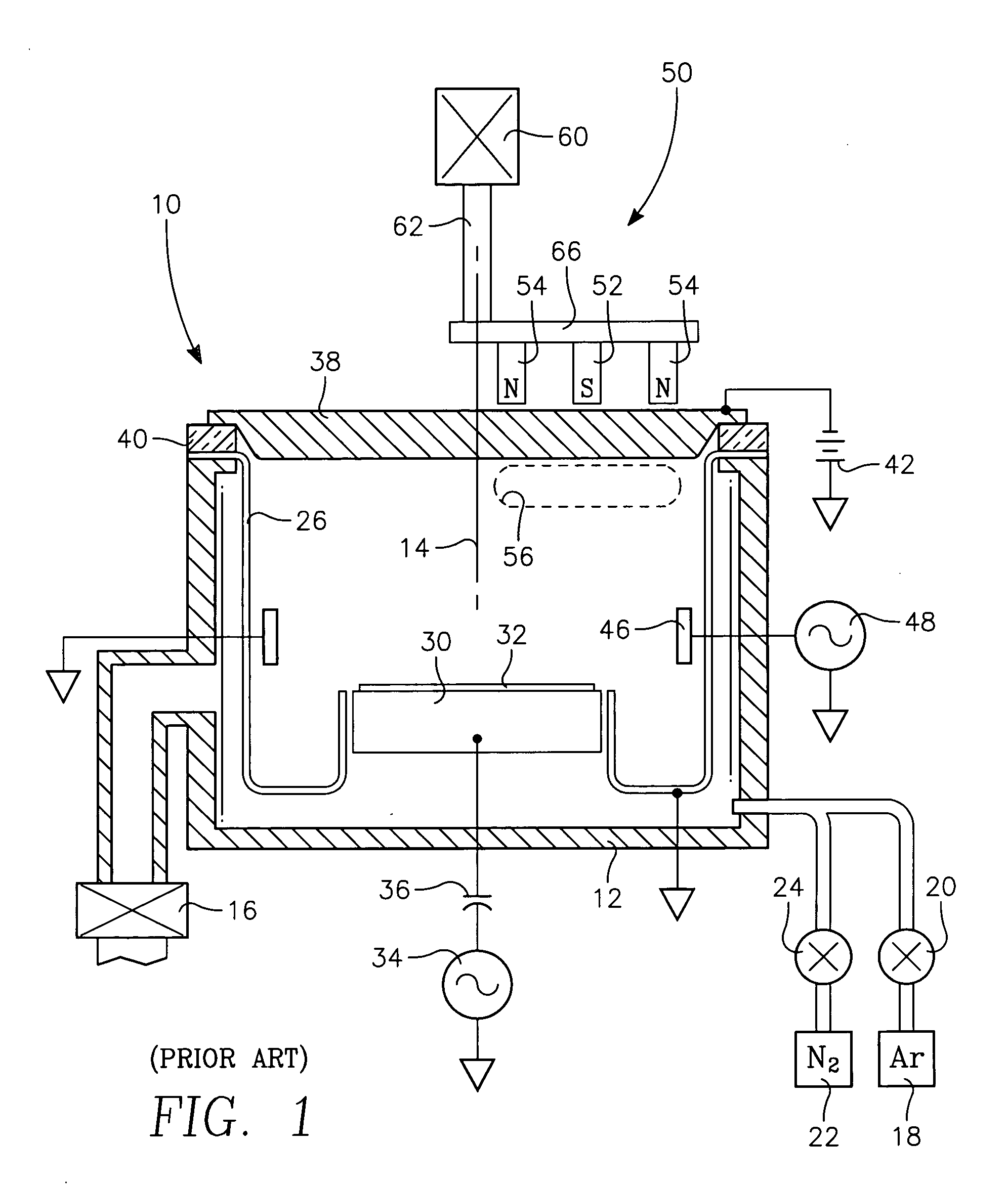 Multi-step process for forming a metal barrier in a sputter reactor