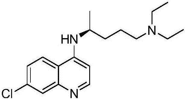 A kind of asymmetric synthetic method of optically pure (r)/(s)-chloroquine