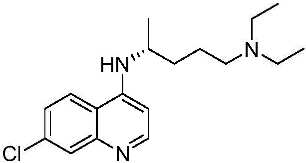 A kind of asymmetric synthetic method of optically pure (r)/(s)-chloroquine