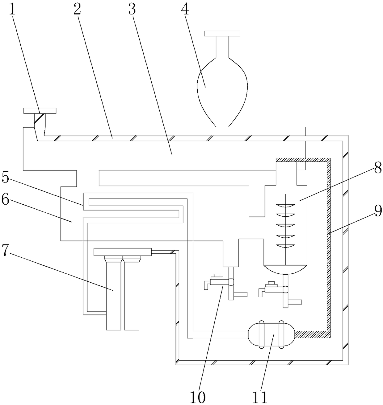 Air drier for paint production