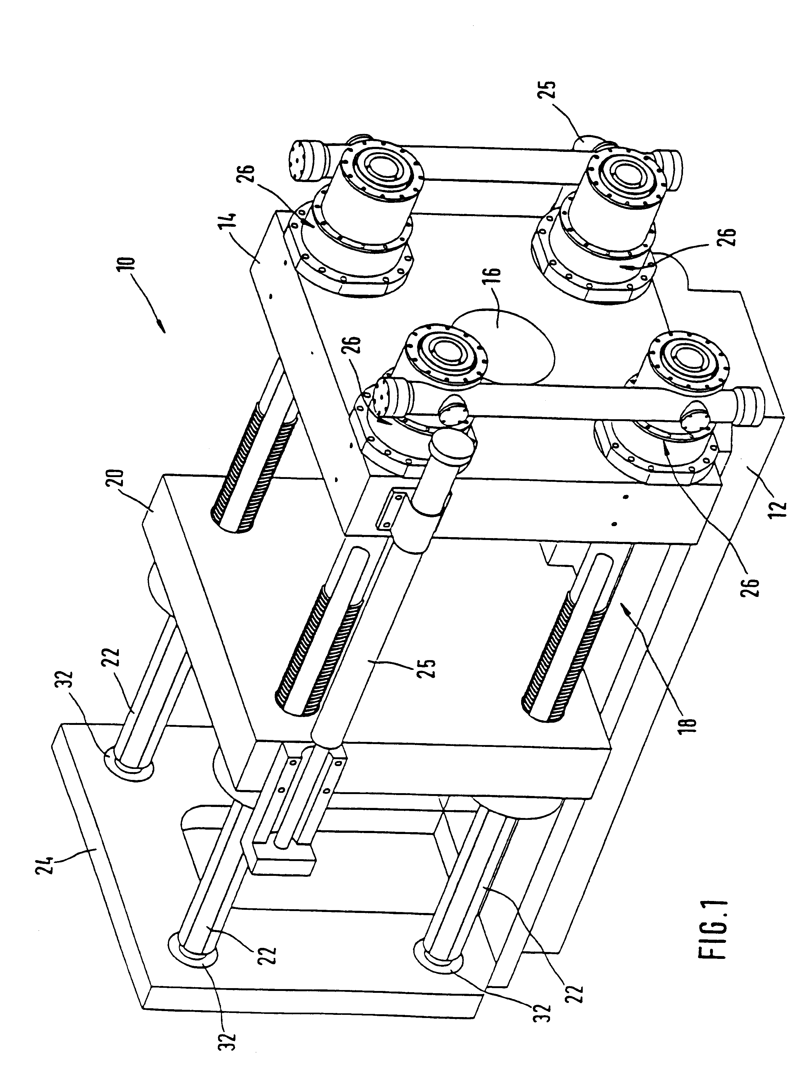 Closing unit for injection molding machine