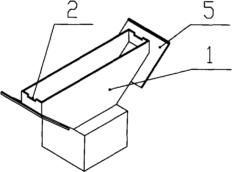 Fixed plug-in pot opening with outer block