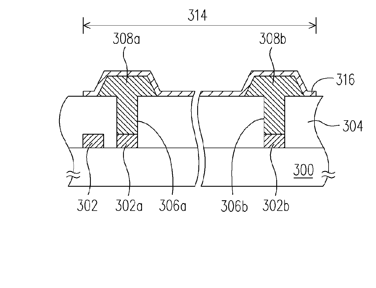 Method for fabricating interconnection in an insulating layer on a wafer and structure thereof