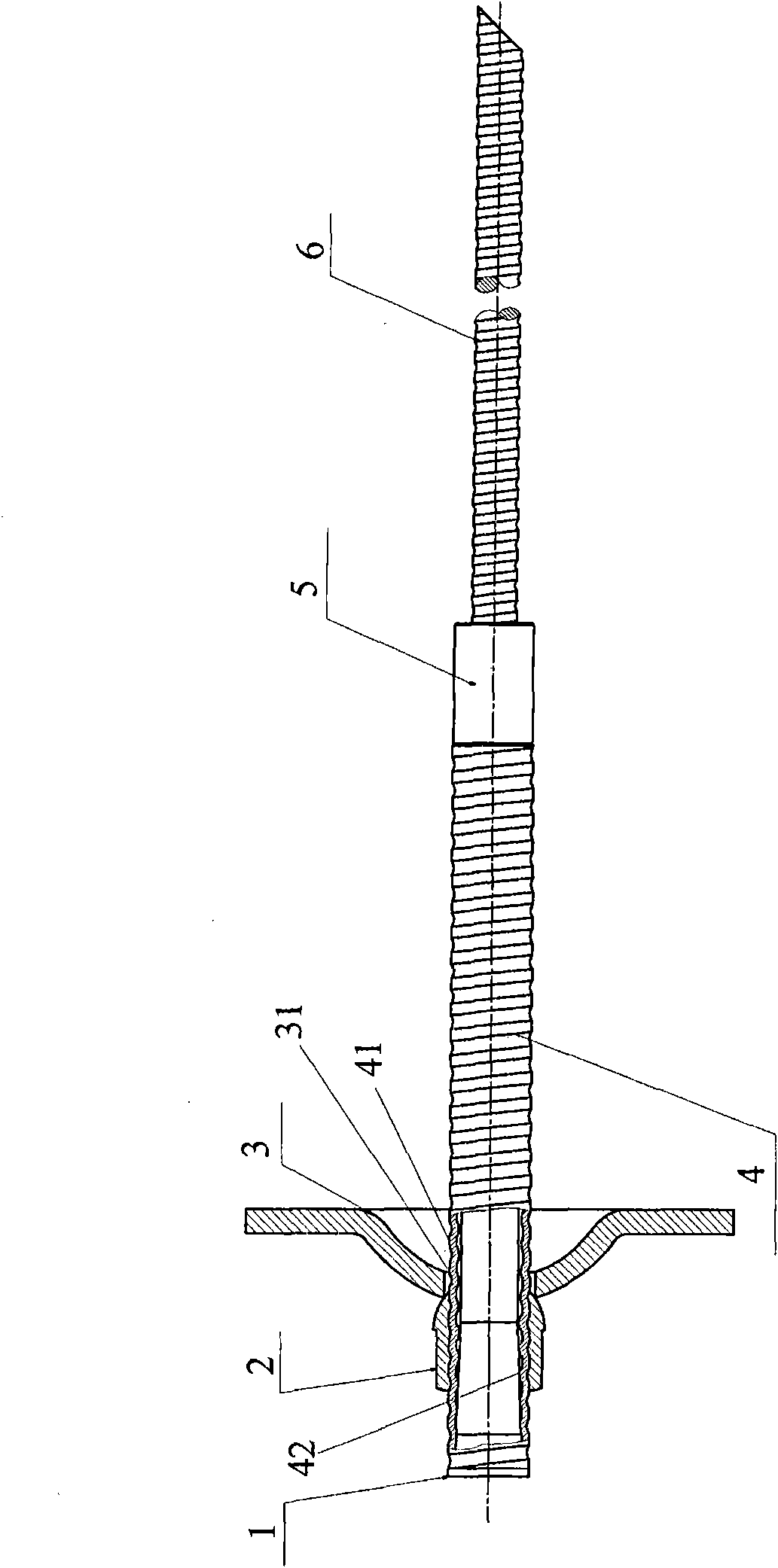 Method for preventing and treating large deformation and collapse of softrock tunnel