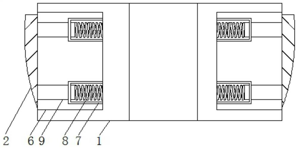 Ceiling-embedded type LED down lamp easy to install