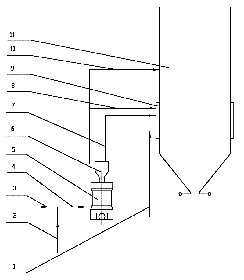 Medium-speed coal-mill direct-firing pulverizing combustion system for burning high-moisture lignite