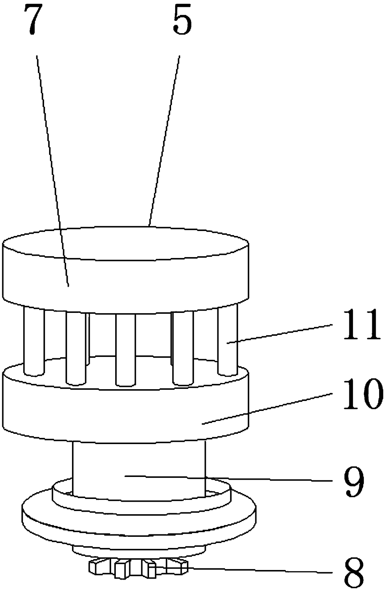 Digital camouflage spraying device and spraying method thereof