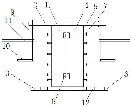 Usage device for hare gnawing preventing cream for grape tree