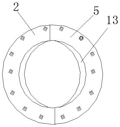 Usage device for hare gnawing preventing cream for grape tree