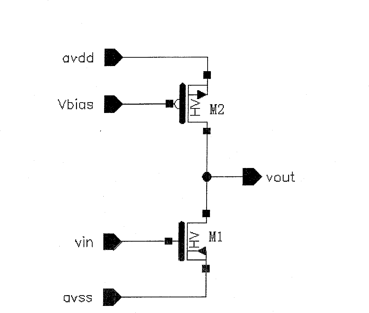 Output circuit of calculation amplifier