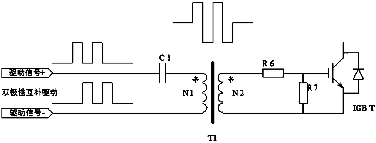 IGBT isolation driving circuit with switch control unit and control method thereof