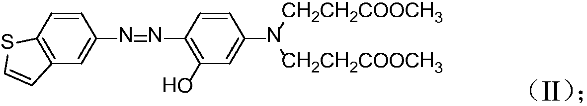 A blue violet disperse dye composition and applications thereof