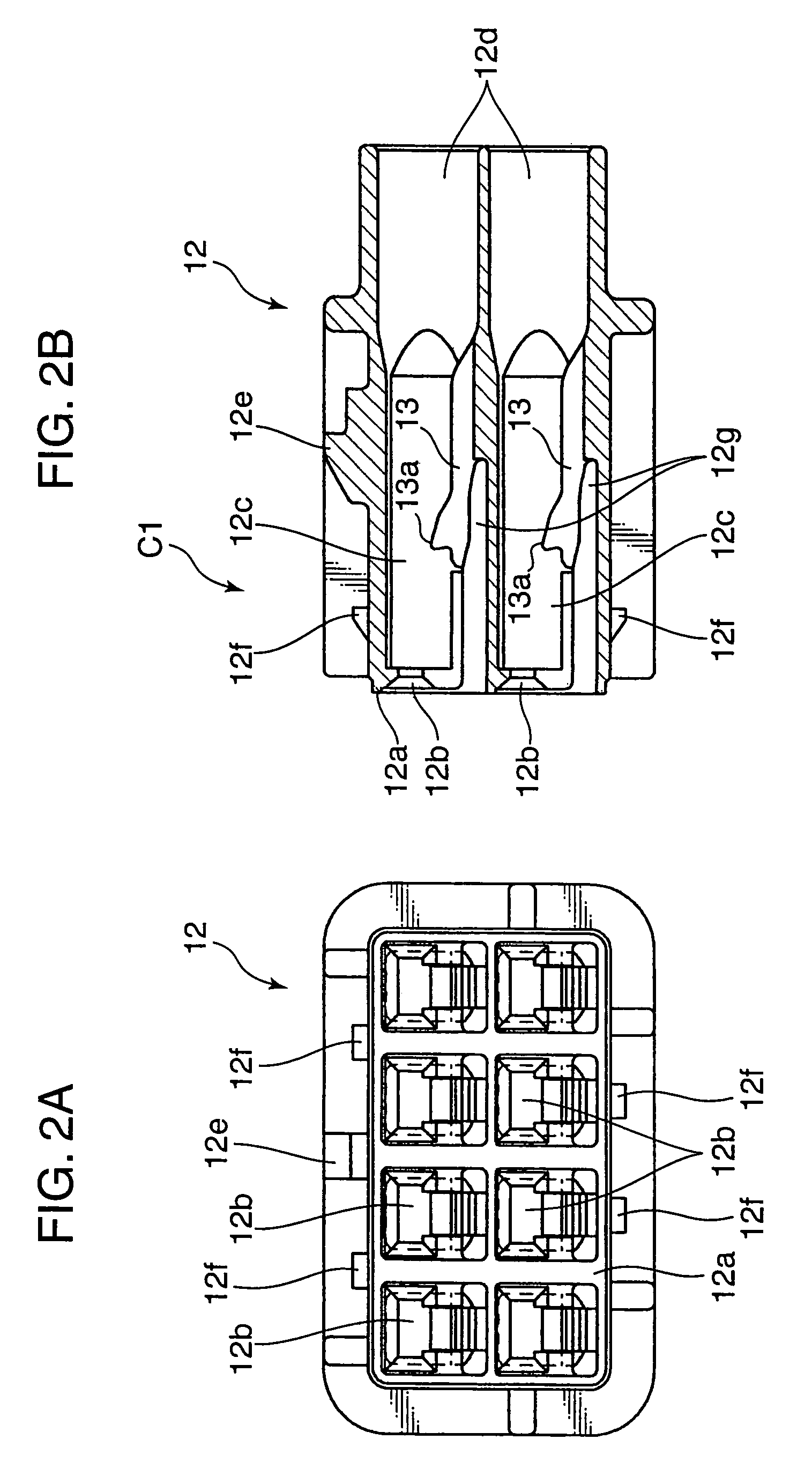 Small double-locking waterproof connector