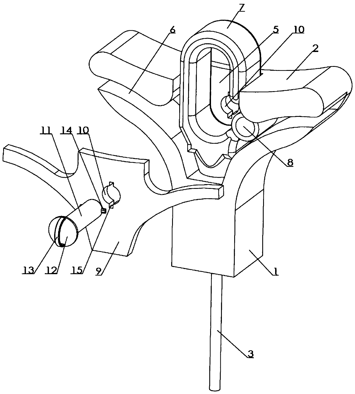 A vehicle-mounted winch system with adjustable direction