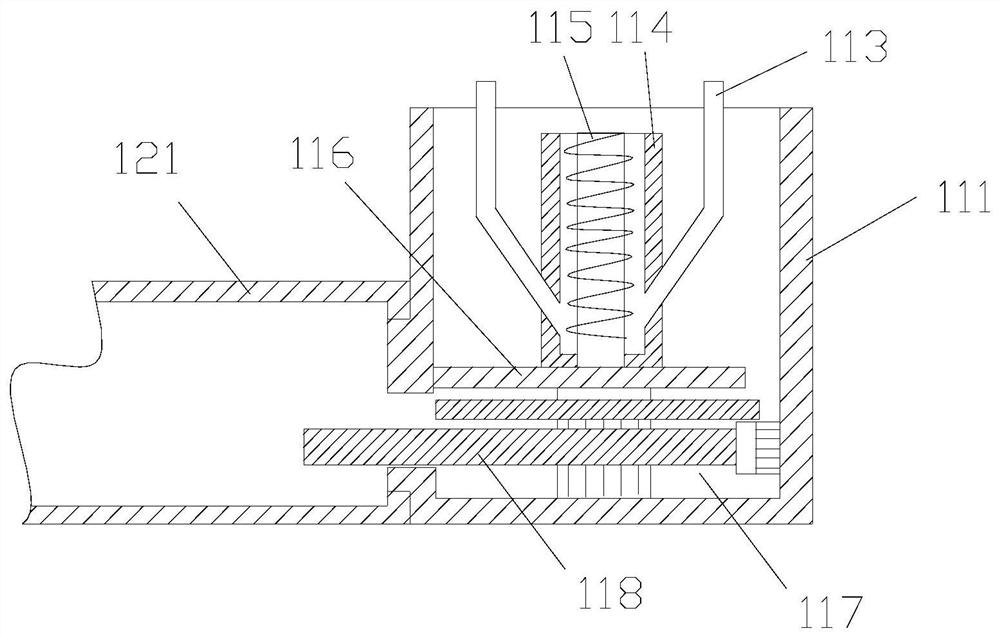 Kelp noodle kneading mechanism, pasta processing line