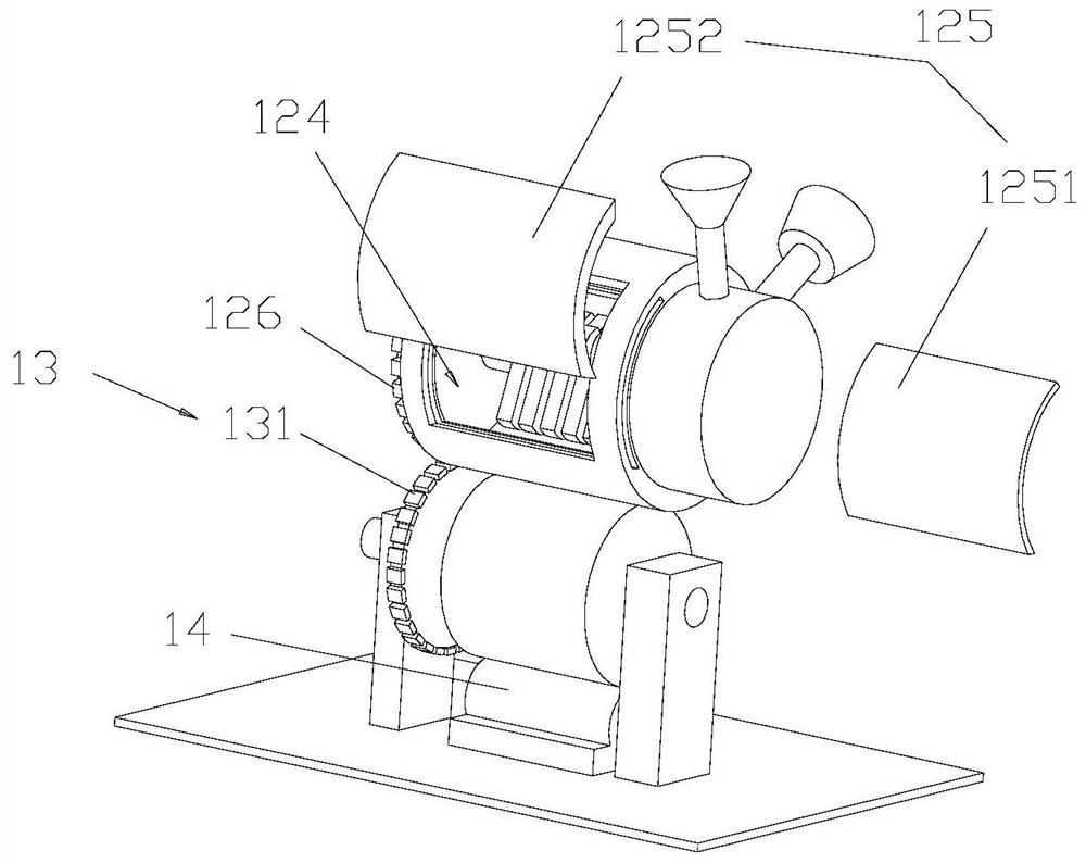 Kelp noodle kneading mechanism, pasta processing line