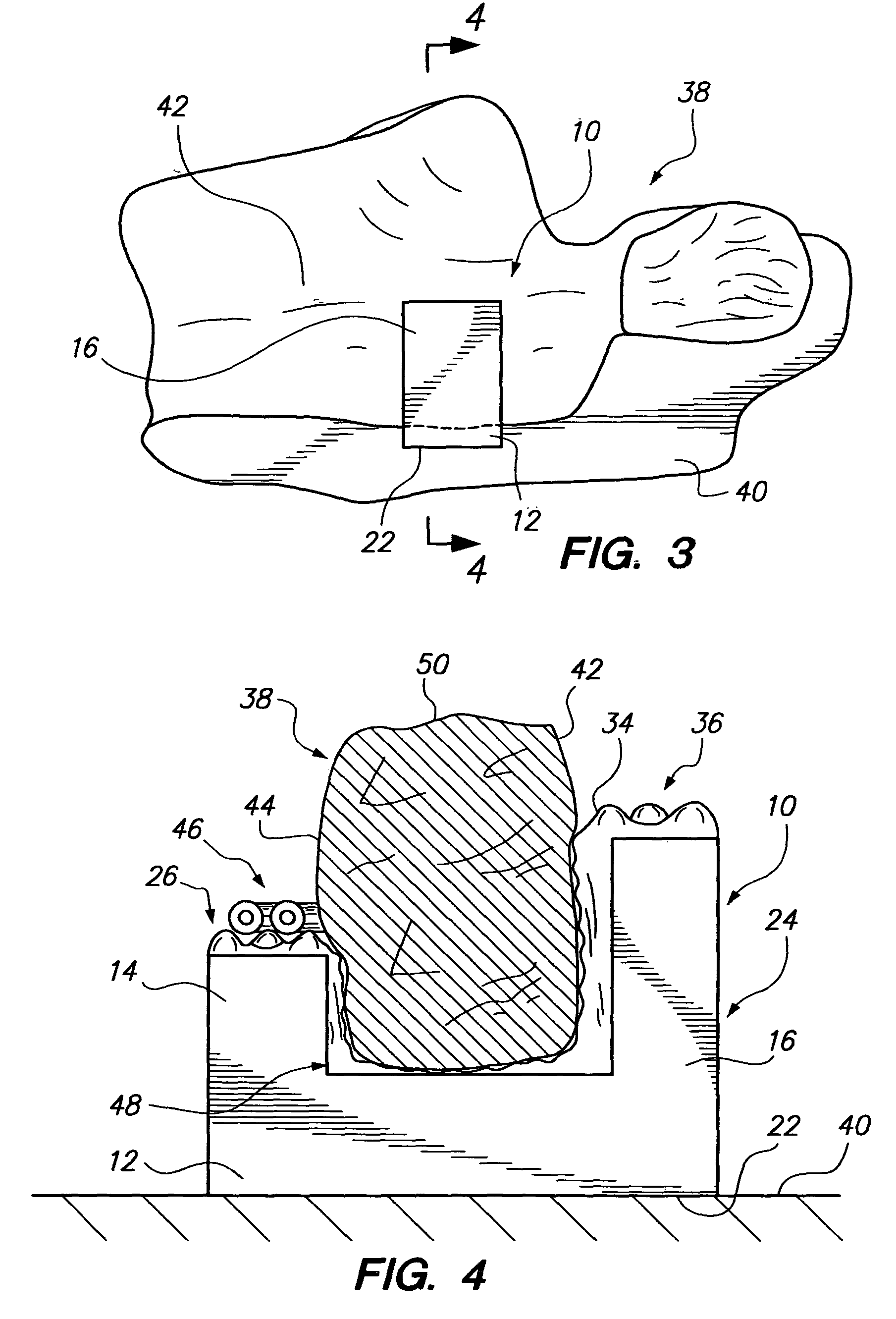 Axillary support cushion device