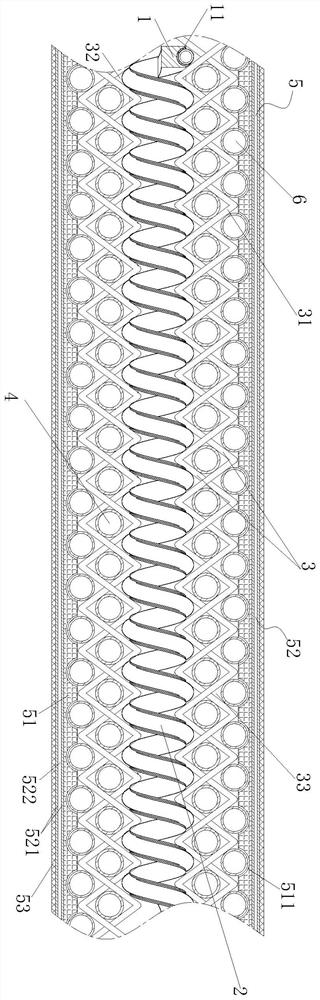 Tensile photovoltaic cable capable of adapting to severe environment