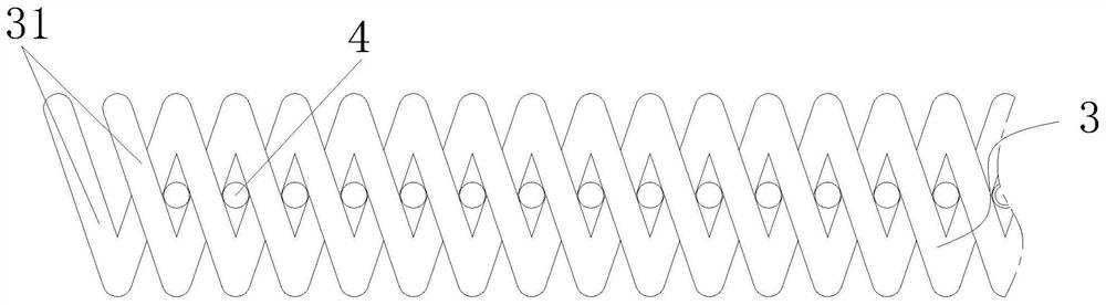 Tensile photovoltaic cable capable of adapting to severe environment