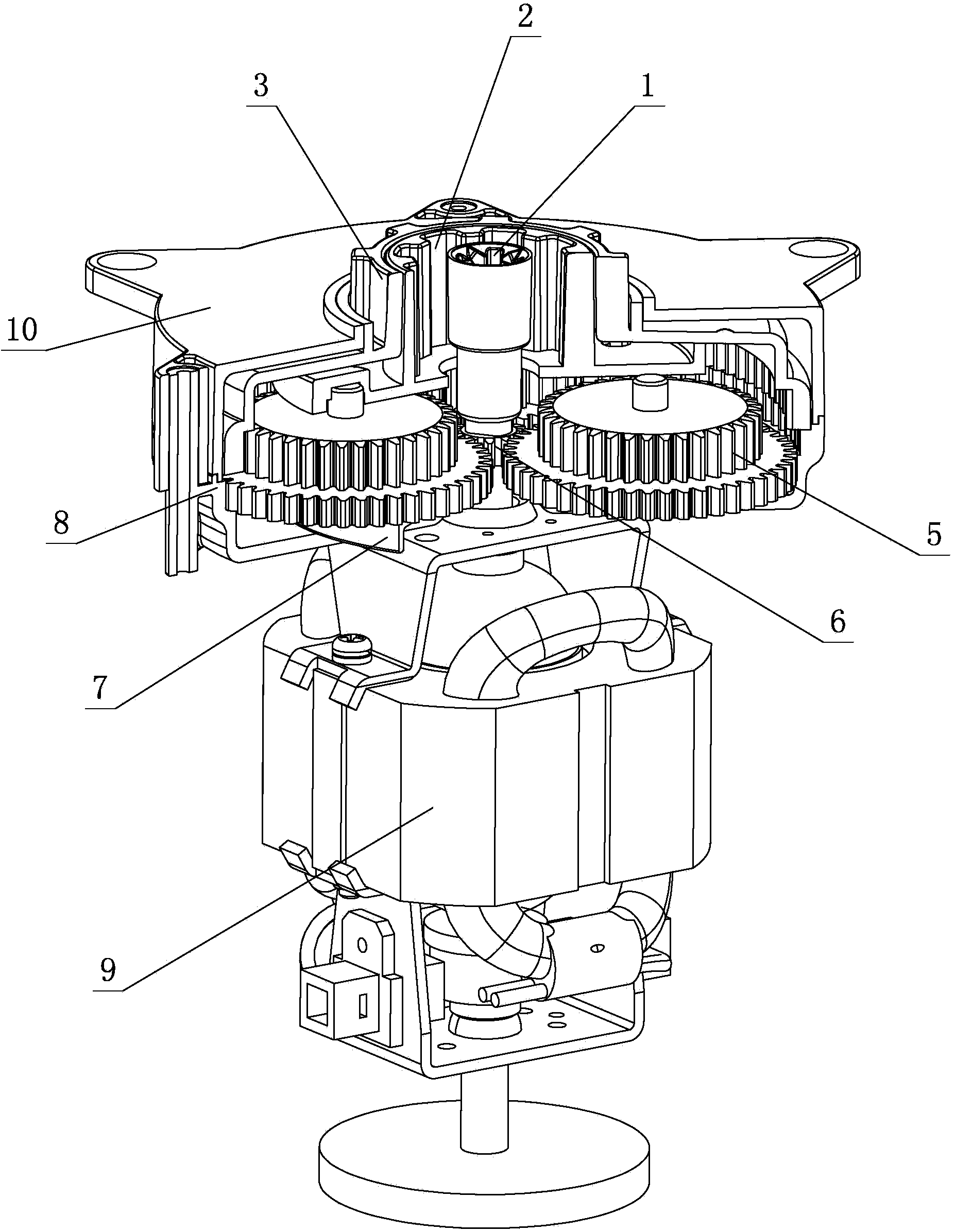 Differential multi-drive device